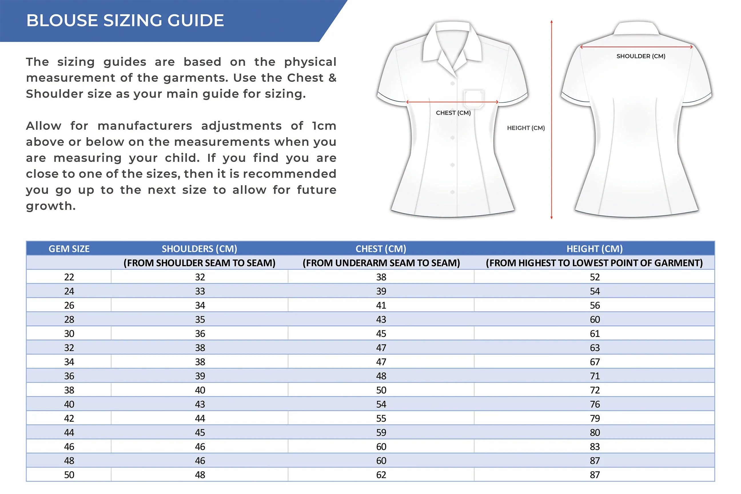 Longsleeve Raised Collar Blouse - White